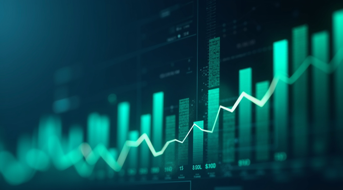 Painel de analytics relacionando tráfego orgânico a conversões e receita